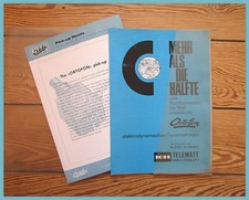 Werbemappe Prospekte : ORTOFON