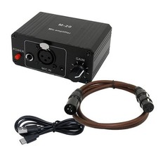 Dynamisches Mikrofon, Kondensator-Mikrofonverstärker, M-20 Audio, 48 V Phan9211