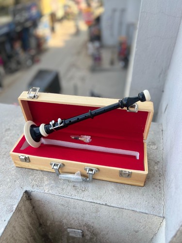 Rosewood black bombard - bombard, chanter