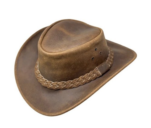 Western cowboy lederhut - cowboy,