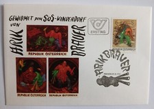 Ersttagsbrief - Arik Brauer