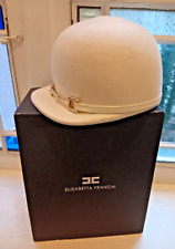NEU! Designer Hut / Kappe ELISABETTA FRANCHI gr. 56 Audrey Hepburn Reiterhut