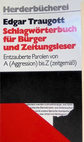Schlagwörterbuch für bürger - schlagwörterbuch,