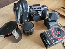 EXA 1b DDR Spiegelreflexkamera + Pentacon Weitwinkelobjektiv
