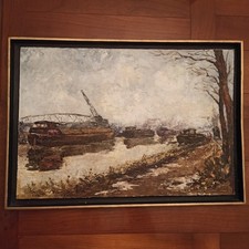 Ölgemälde auf Leinwand J