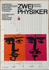 Original DDR Theaterplakat