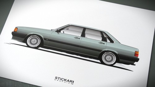 Audi facelift poster - audi,
