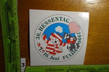 Alter Aufkleber Reise Stadt