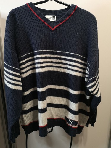 Vintage puma dunkelblau sport - vintage,