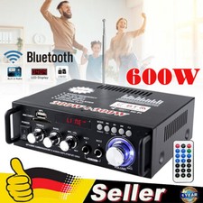 600W Bluetooth Verstärker Stereo Audio Digital Empfänger Amplifier Music Player