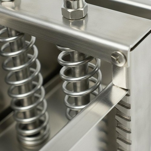 Edelstahl fleischpresse leicht - edelstahl,