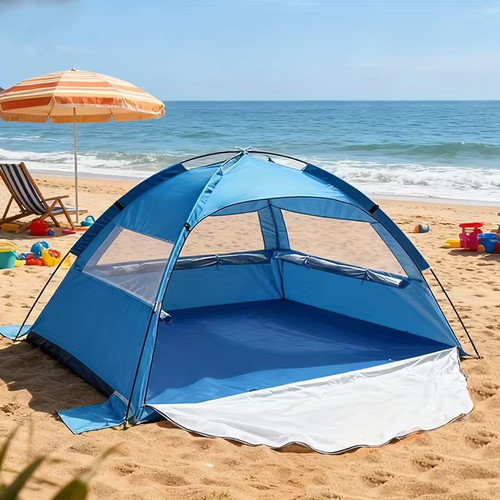 Strandunterstand für 3 - strandunterstand,