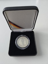 5,-DM Münze 1966,D, SILBER, Gottfried Wilhelm Leibniz