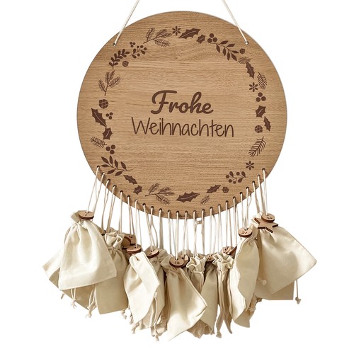 Adventskalender aus holz - holz, –