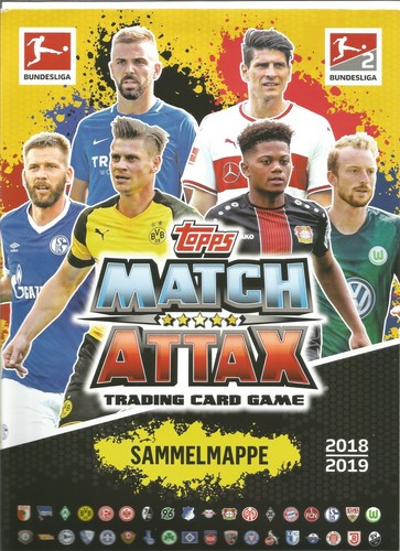 Topps match attax - match, 2018/2019