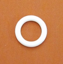 10 Gardinenringe weiß 11 x