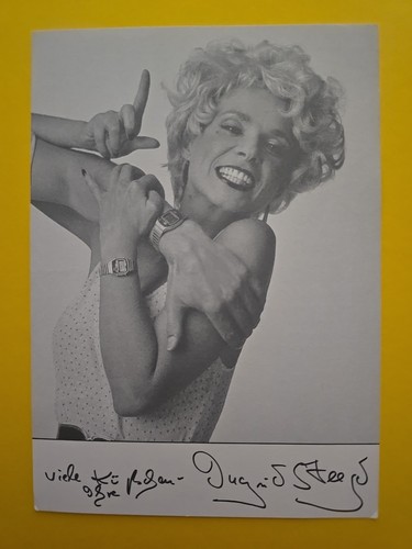 Ingrid steeger autogramm - ingrid,