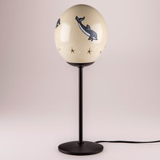 Tischlampe Straußenei