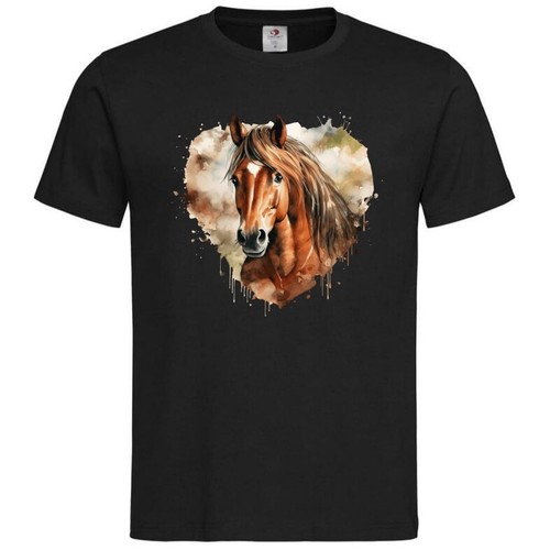 Shirt pferde reiten - t-shirt,