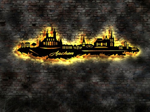 220cm led skyline aachen - 220cm,