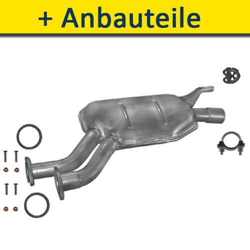 Mitteltopf auspuff für - mitteltopf,