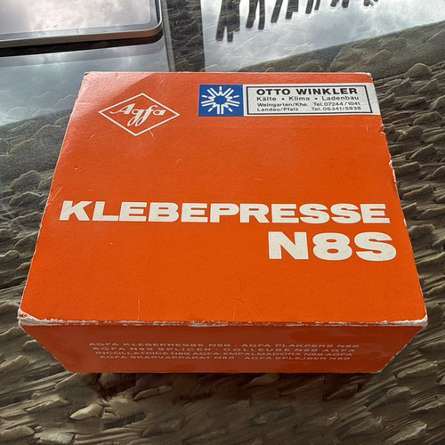 Agfa klebepresse n8s - klebepresse,
