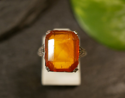 900 silber ring jugendstil - silber,