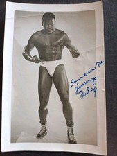 Autogrammkarte Wrestling 1952 Jimmy Dula