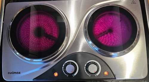 Doppelkochplatte cusimax 2100w - cusimax,