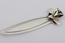 Geldscheinklammer Geldklammer Spange Silber 925  floral verziert  5,7gr. 1439