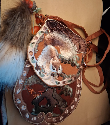 Luxus minibag eichhörnchen - minibag,