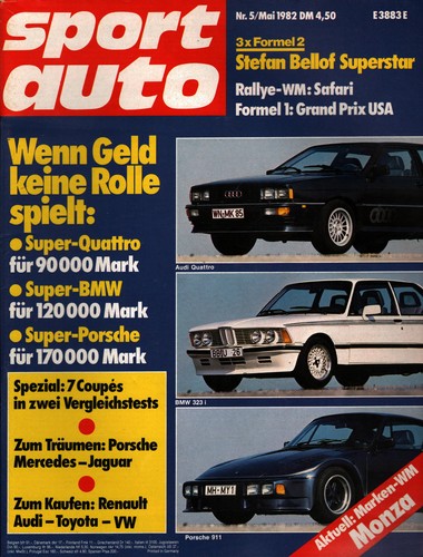 Zeitschrift sport auto 1982 - #5,