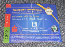 Eintrittskarte Dresdner