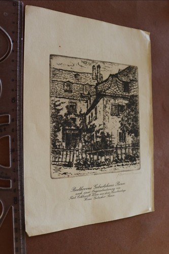 Alte buchseite beethovens - ?,