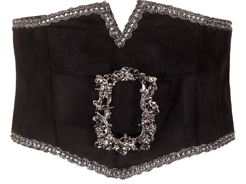 Taillengürtel korsage schwarz - korsage,