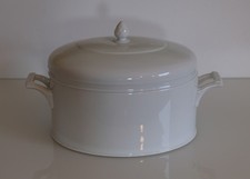 Fürstenberg Herzog Ferdinand WEISS - Servierschüssel mit Deckel 22,2cm