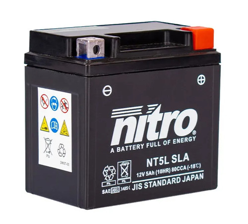 Motorrad batterie yt5l sla - motorrad,