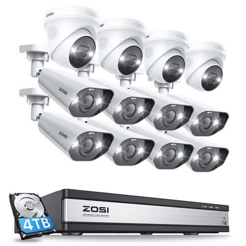 Zosi 24ch 8mp poe - zosi, 4k