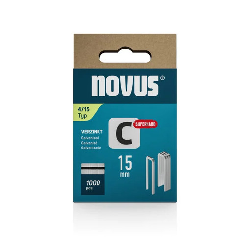 Novus tackerklammer typ 15 - novus,