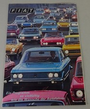 Prospekt / Programm Fiat 500 / 770 / 850 / 128 / 124 / 125 / 130 / DINO