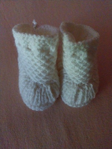Babyschuhe gestrickt - babyschuhe,,