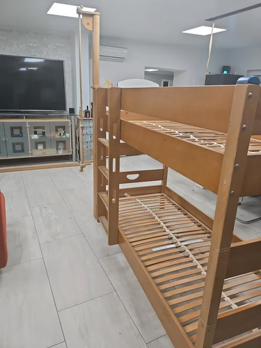 Paidi doppelbett mit - doppelbett, ballkorb