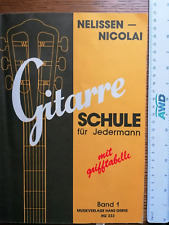 Buch  "Gitarre Schule für Jedermann" Nelissen Nicolai