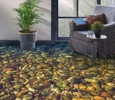 3D Wasser Steine 15414NA