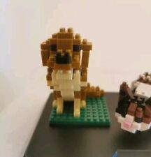 Micro Bausteine / Nano Blocks / Mirco Bausteine Hund Dog Sitzend 145 Teile 