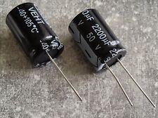 2200uF 50V ELKO 105°C