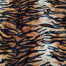 TIGER ANIMAL PRINT VELBOA