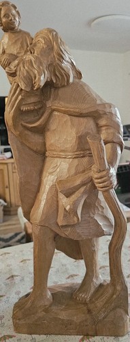 Holzfiguren geschnitzt groß - geschnitzt,