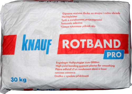 30kg knauf rotband pro - rotband,