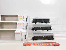 Märklin H0 AC 3x Personenwagen Donnerbüchse Packwagen DB KKK OVP? 00792 #EH602-1